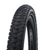 SCHWALBE Fahrradreifen Pick-Up HS 609 24 Zoll | ETRTO: 60-507 | Draht | TwinSkin | schwarz Reflex | ADDIX-E Compound, Super Defense